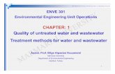 CHAPTER: 1 Quality of untreated water and wastewater ...mimoza.marmara.edu.tr/~bilge.alpaslan/enve301/Lectures/Chp_1.pdfMicrosoft PowerPoint - Sunu1 Author: jansu Created Date: 20121013163857Z