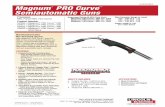 ACCESSORIES Magnum PRO Curve Semiautomatic Guns...(2) Can be used on existing Magnum® Guns (3) extended version. (4) When using an extended gun tube and extended gas nozzle, a 25