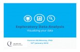 Exploratory Data Analysis - OHSU Informatics · Exploratory Data Analysis Visualizing your data Shannon McWeeney, PhD 14th January 2016
