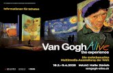 Inhalt - Van Gogh Alive · 6. Preis pro SchülerIn/Lehrperson: CHF 12.00 ... CHF 12.00 Die Ausstellung ist in drei Bereiche aufgeteilt: Der Eintrittsbereich mit Informationen über