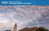 Cloud Transformation Program Cloud Change Champions | …...Welcome and Agenda Overview 1 Program Updates W June C C C M! Today’s Agenda Security Issues in the Cloud 2 Presenter:
