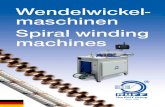 Wendelwickel- maschinen Spiral winding machinesstatorservice.pl/catalog/ruff_kwm.pdf · SANTEK COMPANY LTD. Mrs. Laurel Gui Room 805-806 Baotong building, 1st Baomin road, 13th Bao’an