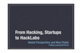 From Hacking, Startups to HackLabs 1 - Philippe...Keynote.key Author: Philippe Langlois Created Date: 4/22/2009 8:08:47 AM ...