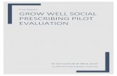 GROW WEll Social prescribing Pilot Evaluationsocialvalue.bangor.ac.uk/documents/Grow Well Social... · Final Report GROW WELL SOCIAL PRESCRIBING PILOT EVALUATION ... Thirty-one participants