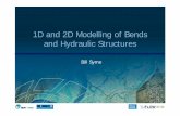 1D d2DM d lli fB d1D and 2D Modelling of Bends and ... · Right-Angled Bend (4 Angled Bend 1D 1D vsvs 2D2D (3 3 Î(( 1 2 1 2 A Water Surface Profiles (V = 2m/s) 0.5 0.3 0.4 m) 1D