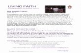 LIVING FAITH › ... › e-version-2nd-Sunday-Advent.pdf · SECOND SUNDAY OF ADVENT (Year C) THE GOSPEL TODAY Luke 3:1-6 In the fifteenth year of the reign of Tiberius Caesar, when