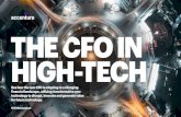 THE CFO IN HIGH-TECH - Accenture€¦ · to explore and quantify the value that disruptive technologies must offer. ... becomes more important when more of your work will be working