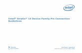  · Contents. Intel ® Stratix 10 Device Family Pin Connection Guidelines ...