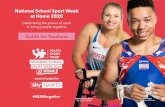 National School Sport Week at Home 2020...together Thank you for registering. This annual campaign which is now in its 12th year is powered by children’s charity the Youth Sport
