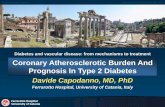 Diabetes and vascular disease: from mechanisms to ... · Diabetes and vascular disease: from mechanisms to treatment . DM and coronary burden - Capodanno Rome Cardiology Forum 2014,