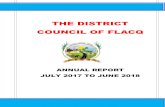 THE DISTRICT COUNCIL OF FLACQ - Unauthorized Access€¦ · PROFILE OF THE DISTRICT COUNCIL OF FLACQ LOCATION The District Council of Flacq is situated in the east of the island.