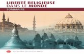 LIBERTÉ RELIGIEUSE DANS LE MONDE - Religious Freedom Report › wp-content › uploads › ... · 2018-11-13 · 2 | Rapport sur la liberté religieuse dans le monde Sommair L’intégralité