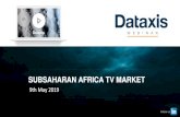 SUBSAHARAN AFRICA TV MARKET...PAY TV ARPU BY TECHNOLOGY. US Dollars. 4,8 4,4. Although pay television operators’ARPUs are globally decreasing, the revenues generated by television