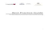 Best Practice Guide - Legal Aid NSW › __data › assets › pdf... · (Ch. 5) In appropriate cases, negotiating prior to charge certification is best practice and encouraged by
