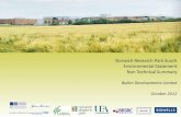 Norwich Research Park South Environmental Statement Non ... · cost of £520.00. Alternatively a CD containing the planning application submission (which ... 2.8 The western half