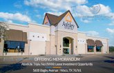 Ashley HomeStore - Waco, TX · PDF file Ashley HomeStore is an American furniture store chain that sells Ashley Furniture products. Opened in 1997, the chain now has more than 800