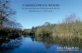 CARSEGOWAN WOOD - Amazon Web Servicesjohnclegg.s3.amazonaws.com/carsegowan-wood_183274354.pdfCarsegowan Wood is located between Wigtown and Newton Stewart in Galloway, South West Scotland.