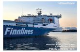 FINNLINES Q3 · Finnlines is a leading shipping operator of roro and passenge- r services in the Baltic Sea, the North Sea and the Bay of Biscay. The Company’s passenger-freight