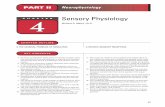 PART II CHAPTER 4 Sensory Physiologyfac.ksu.edu.sa/sites/default/files/smch4.pdf · 2017-11-22 · Sensory Physiology 4 Richard A. Meiss, Ph.D. CHAPTER THE GENERAL PROBLEM OF SENSATION