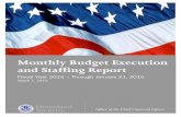 Monthly Budget Execution and Staffing Report (Departmen… · 2 FY 2015 CR thru Feb. 27, 2015 FY 2015 CR Allocation thru Feb. 27, 2015 3 FY 2015 Rescission Across-the-board (ATB)