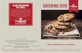 Our promise Catering 2019 to you. - NZ BakeriesA promise.Made good. Terms & conditions apply. A minimum 48 hours notice is required for sandwich catering. If you have an urgent catering