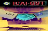 ICAI-GST - WordPress.comfacilitating a smooth migration to the GST regime. It is highly creditable that India is now one step closer to the roll-out of GST from 1stJuly 2017at the