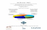 ACM SAC 2017 - SIGAPP › sac › sac2017 › FinalProgram-2017.pdf · Final Program Page 4 SAC 2017, April 4 – 6 SAC 2017 is a premier international conference on applied computing