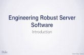 Engineering Robust Server Software · Andrew Hilton / Duke ECE What is this class about? • Engineering Robust Server Software • Software: This class is all about software •