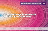 Global Focus Iss.2 Vol.11 | 2017 Creating impact with purpose · 2020-04-20 · Creating impact with purpose Patricia Bradshaw and Erin Elaine Casey describe how the BSIS process