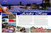 Andre Rieu - Joy! Digital€¦ · Andre Rieu The NETHERLANDS, BELGIUM & FRANCE JO Y ! a magnificent clock tower), we sat down to lunch and a cold drink. A heat wave had just hit Europe,