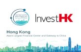 Hong Kong - Frankfurt Main Finance · • SFC FinTech Contact Point • HKMA’s FinTech Facilitation Office • Regulatory Sandbox launched • ASTRI BlockChain whitepaper • FinTech