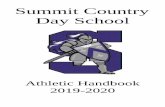 Summit Country Day School - Amazon Web Services · February 24, 2020 February 18, 2020 February 24, 2020 March 9, 2020 Upper School coaches may have conditioning times prior to the