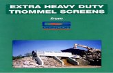 › ... › 01 › Heavy-Duty-Trommel-Screens.pdf · 2020-01-02 · TROMMEL SCREENS from . Heavy Duty Screens For Large Stone, Ores, Coal, ... Screens can be supplied in one, two