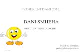 DANI SMIJEHA - Naslovnicaos-druga-vz.skole.hr/upload/os-druga-vz/images/...projektni_dani_201… · 2. Projektni dani 27. –29.4.2015. Teme u projektnim skupinama 3. Evaluacija Prosječne
