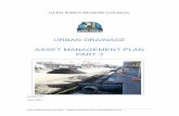 URBAN DRAINAGE ASSET MANAGEMENT PLAN PART 3 · IRMP Infrastructure risk management plan LCC Life Cycle cost LCE Life cycle expenditure ... e.g. extending a drainage or road network,