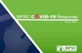 MPSC C VID-19 Response › documents › mpsc › Final_PDF_-_MPSC_C… · Utilities waiving late fees and deposits. Utilities waiving payment fees at 3rd party facilities: Proactively