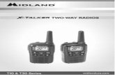 THIS PAGE IS LEFT BLANK - Midland Radio · 2018-05-08 · Model T10 & T30 Series Page 2 midlandusa.com Welcome to the world of Midland electronics Congratulations on the purchase