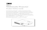 X62 Multimedia Projector · 2006-12-09 · X62 Multimedia Projector Product Safety Guide X62 Projecteur multimedia - Guide de Sécurité de Produit X62 Multimedia-Projektor - Sicherheitsanleitung