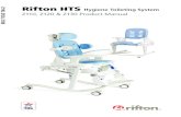 HTS (Hygiene & Toileting System) product manual › - › media › files › rifton › product-manuals › rifton-hts-nd41.pdfFigure 7b: Every HTS is provided with a seatbelt. To