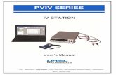 MPVIV IV Station - Newport Corporation · - PN 100783: cable, Dual Banana Plug to Minigrabber, QTY2) - PN 90034536: connector, SMU to Probe kit (Banana Jack to 2 Pin Jack, QTY2) The