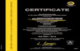Zertifikat-A4 ISO 9001 Eisenbeiss e › ... › 06 › Zertifikat-A4-ISO-9001-Eisenbeiss… · ISO 9001 : 2015 are fulfilled. The certificate is valid until 2022-05-10 Certificate