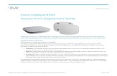 Cisco Catalyst 9120 Access Point Deployment Guide...Catalyst 9120 – Integrated Cisco RF ASIC Benefit – Improving RF spectrum and performance of the access point client-serving