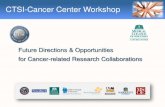 CTSI-Cancer Center Workshop · • Bone and Connective Tissue Cancers • Head and Neck Cancers • Skin Cancers • Lung Cancers • Gynecologic Cancers • Pediatric Cancers •Faculty