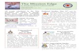 The Mission Edge - St. Timothy Evangelical Lutheran Churchsttim.com/Public/pdfs/newsletter/May2020.pdf · Fellowship committee sells both gift cards on the 1st and 3rd Sundays, between