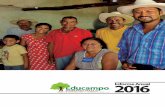 Quiénes somos - Educampoeducampo.org.mx › ... › 2017 › 09 › Informe-Anual-2016.pdf · Informe Anual 2016 17 El programa de “Integración de Pequeños Productores a Sistemas