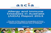 ASCIA Allergy and Immune Diseases in Australia (AIDA) Report€¦ · through inability to work, chronic affliction, co-morbid mental illnesses, particularly depression and anxiety,