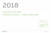 HOUZZ KITCHEN TRENDS STUDY — NEW ZEALANDst.hzcdn.com/static/econ/en-NZ/KitchenTrendsNZ2018.pdf · Charts below show frequency of new kitchen cabinet types, as well as new cabinet