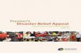 Premier’s Disaster Relief Appeal...2 Premier’s Disaster Relief Appeal Distribution Committee Report The Committee also made a conscious decision to provide a measured response,