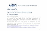 › sites › default › files...  · Web viewAgenda. Special . Council Meeting. 7 July. 2020. Dear Council Member. A Special Meeting of the City of Nedlands is to be held on Tuesday