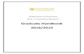 Graduate Handbook 2018/2019 - Dalhousie University...b. General Information for All Applicants c. Information for CIP Applicants d. Information for International Applicants e. How